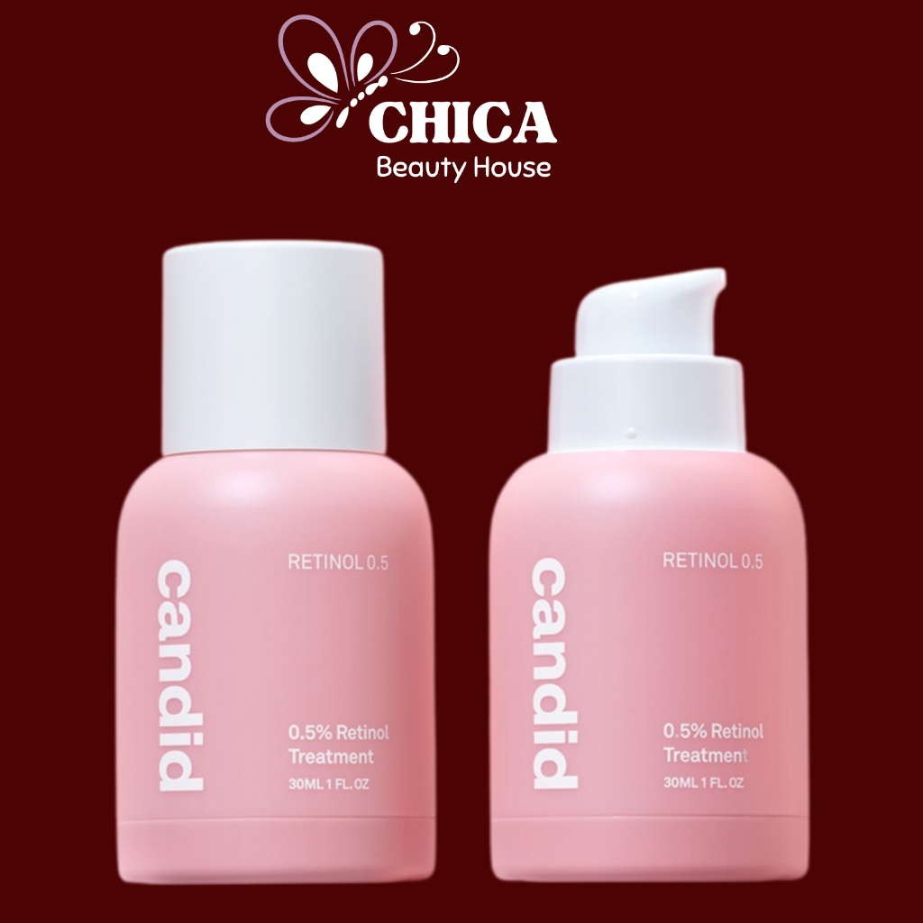 Tinh Chất Retinol Candid Chống Lão Hóa, Nhăn Candid 0.5% Retinol/ 1% Retinol Treatment 30ml