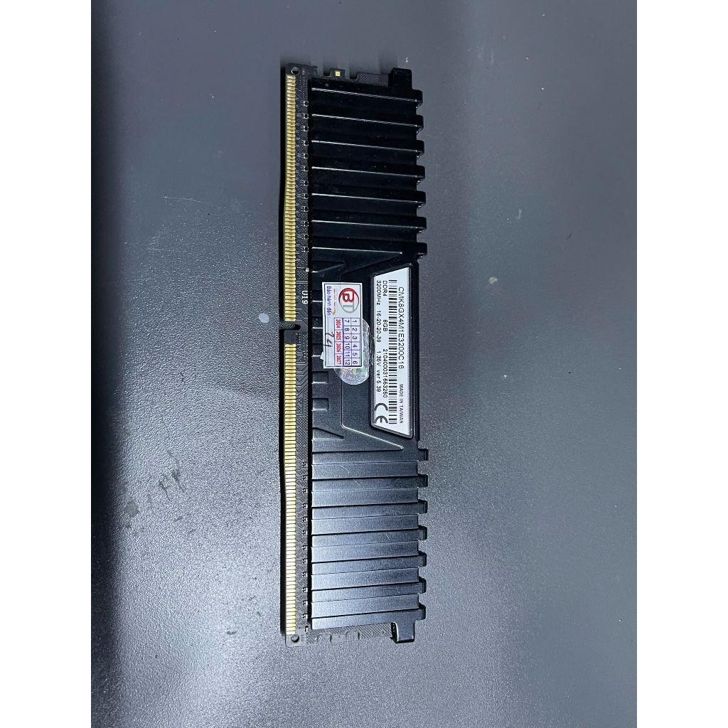 RAM CORSAIR VENGEANCE LPX 8GB (1x8GB) DDR4 3200Mhz (DQSD)