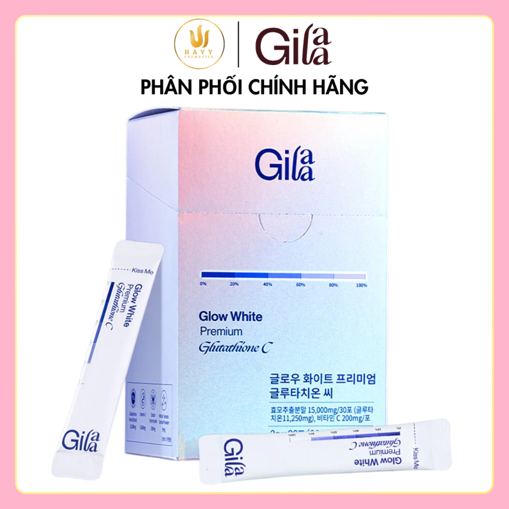gilaa glow white premium glutathione c  Gilaa - 8/3 Trao Qu