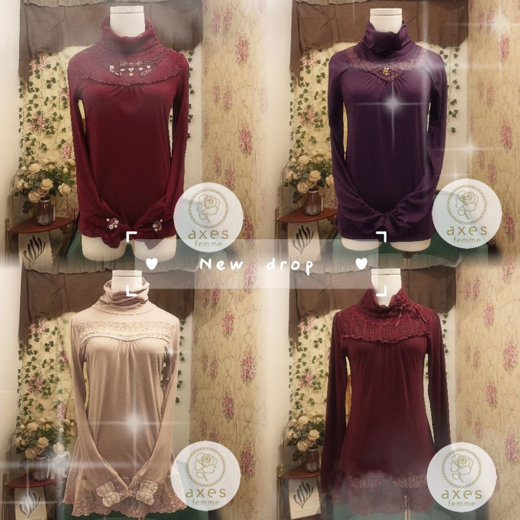 ☁️ BUDO THRIFT ☁️ Áo giữ nhiệt AXES FEMME