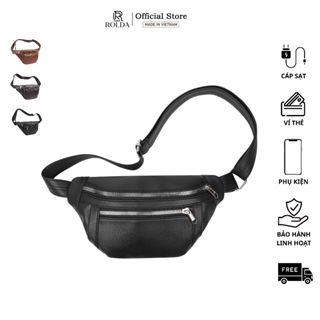 Túi Đeo Chéo Da PU Cao Cấp - Thiết Kế Basic Sang Trọng - ROLDA