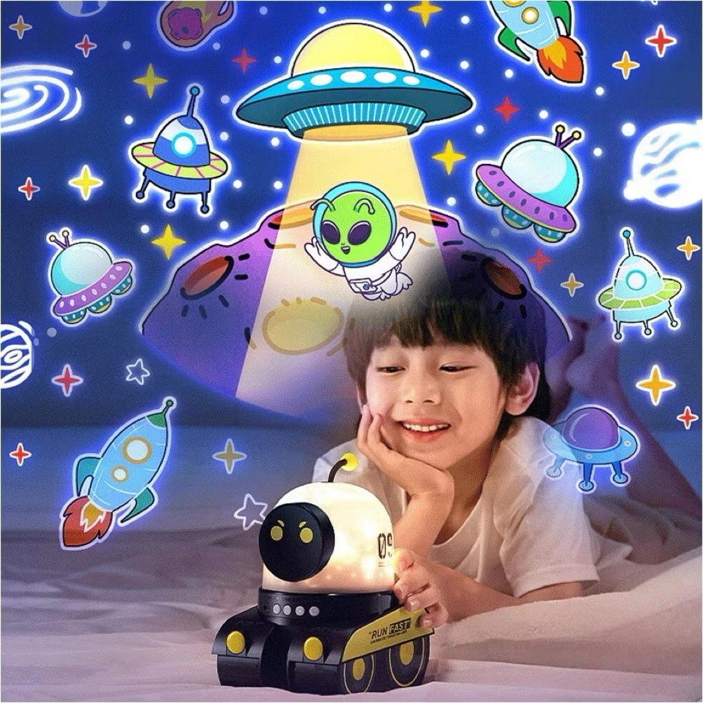 Máy chiếu hình có nhạc (bluetooth) - Ken’s Kids Toys Shop