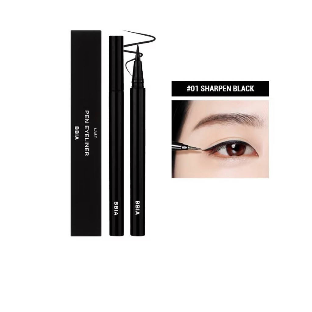 Kẻ mắt nước Kẻ Mắt B.BIA Last Pen Eyeliner 0.6g liquid eyeliner Black