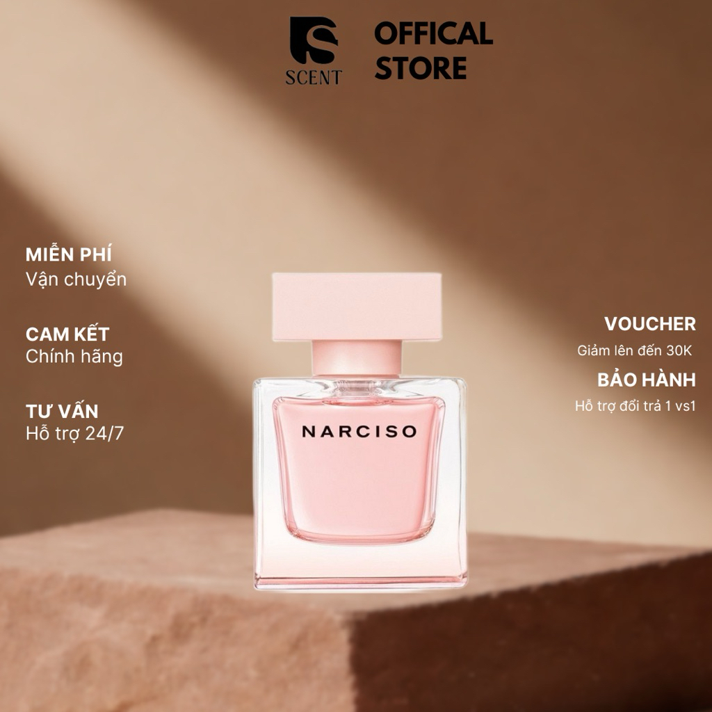[SSCENT] Narciso Cristal | Nước hoa