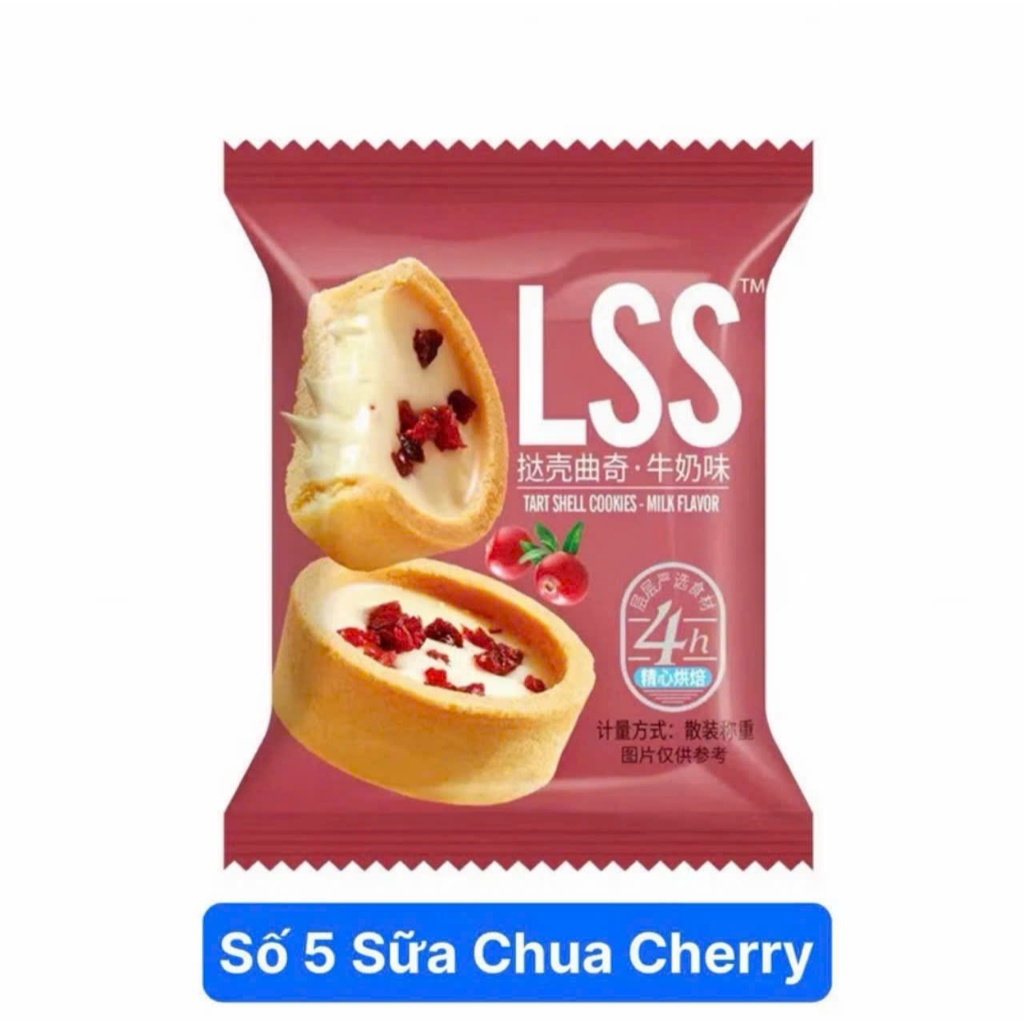1kg Bánh quy giòn LSS thơm ngon tan chảy, bánh LSS mix vị