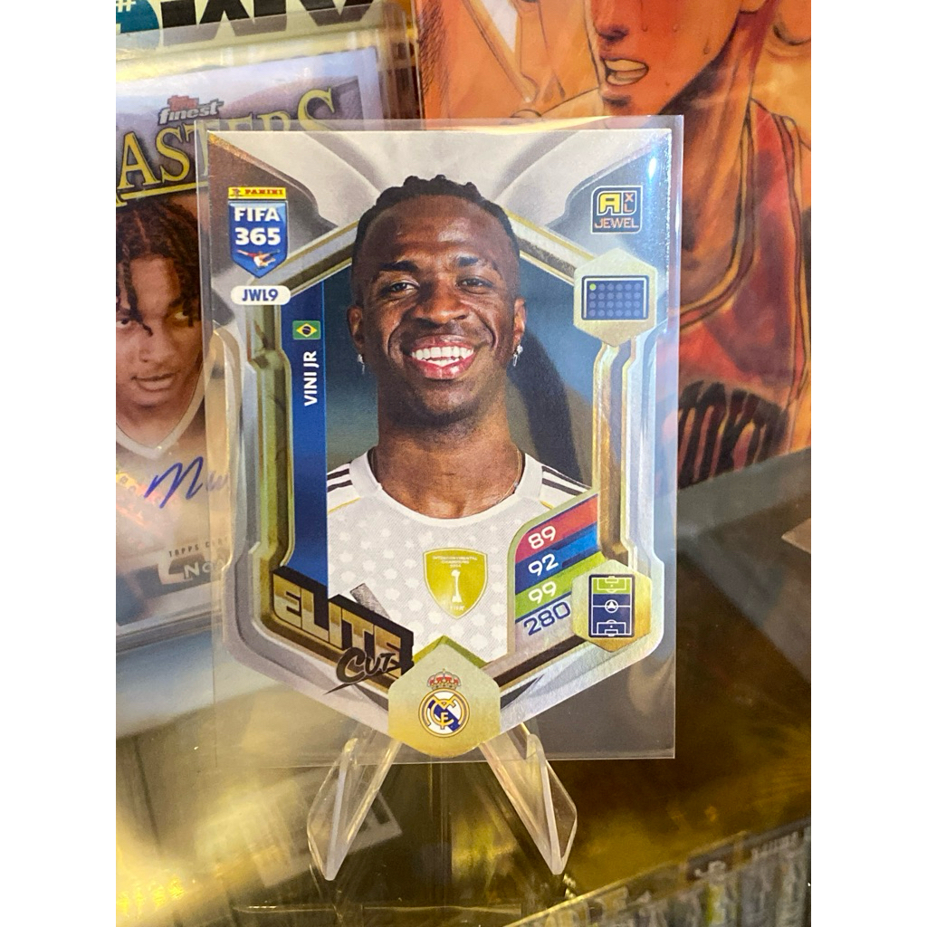 [HIẾM] Thẻ Cầu Thủ Vinicius Jr Panini FIFA 365 2026 Real Madrid ELITE CUT #JWL9