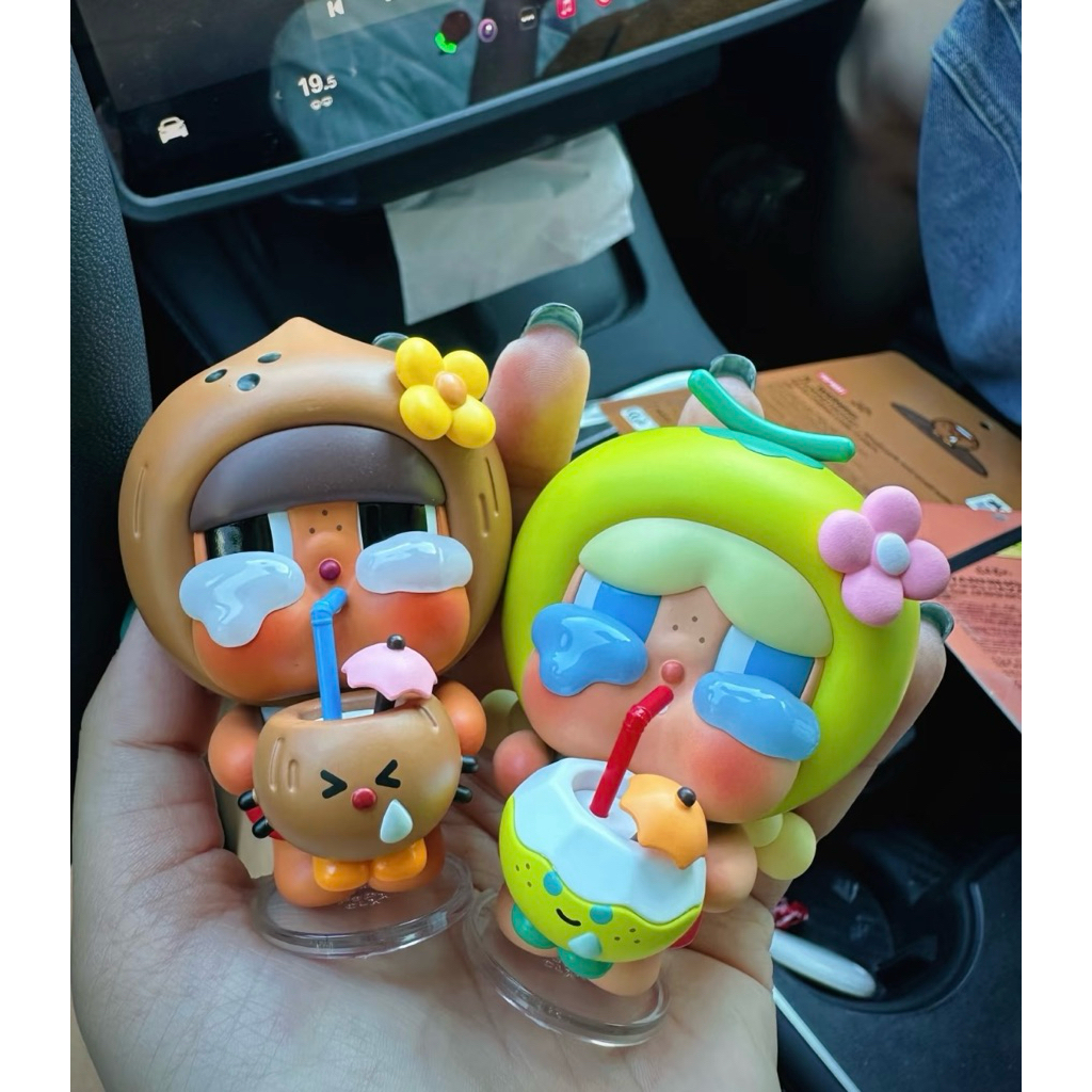 [Sẵn | Chính hãng | Vỉ] - Mô hình CRYBABY - Crybaby Coconut Figure-Green/Brown