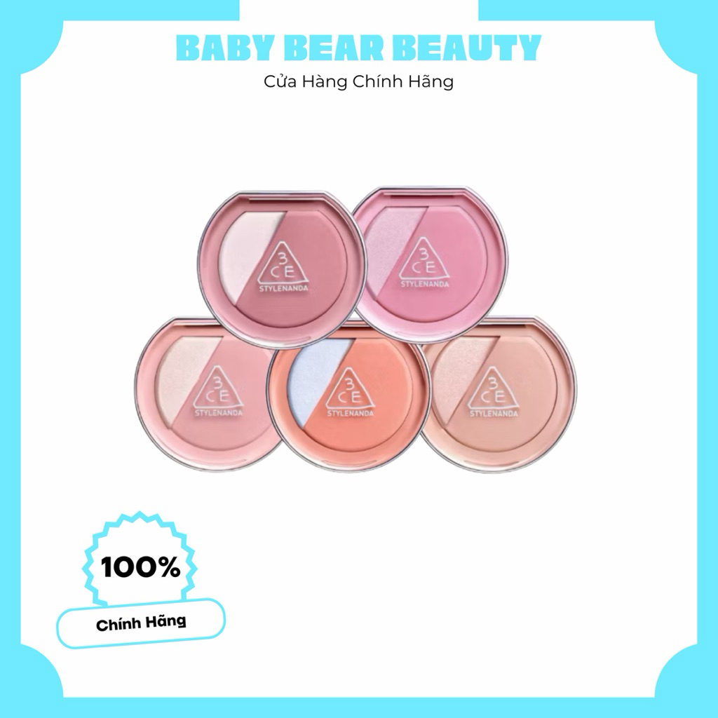 [3CE] Phấn Má Hồng 3CE Bắt Sáng Blushlighter 9g