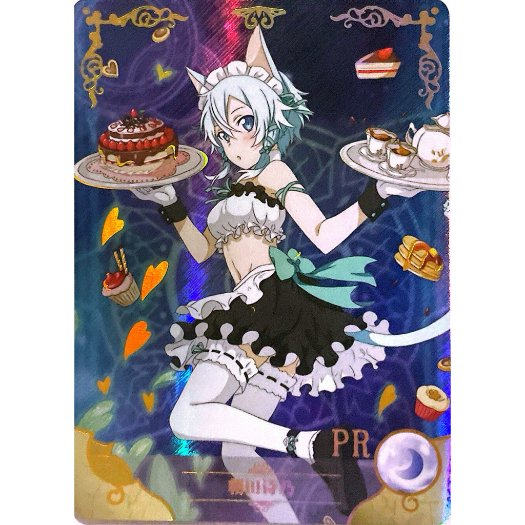 Card bo góc Goddess Story cấp PR nhân vật Sion (Sword art Online) Ns 2M03 - Unoffical