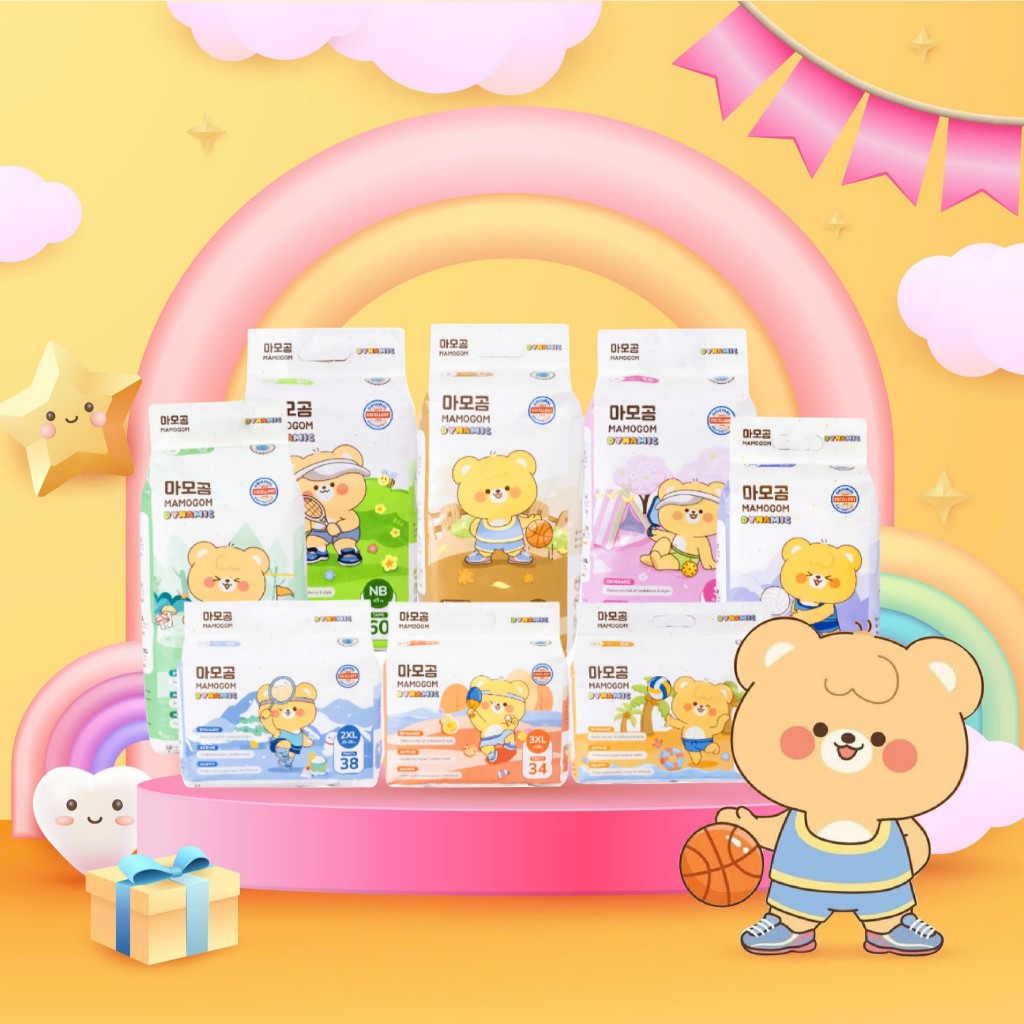 Tã Bỉm quần MAMOGOM DYNAMIC Đủ Size Chính Hãng Mềm Mại, An Toàn - The Bunny
