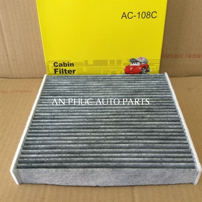 Lọc gió điều hòa than hoạt tính Toyota Veloz Cross (2NR-FE) 1.5L 2022+ hiệu JS Asakashi Nhật AC108C