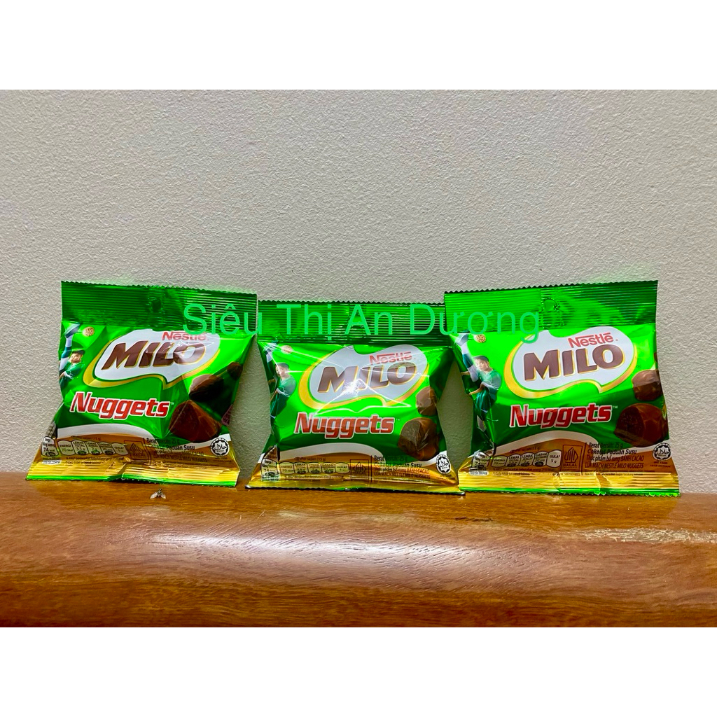 Combo 5 - 10 Gói Milo Nestle Nuggets Socola Viên x 25g