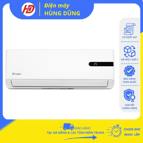 [SHIP HỎA TỐC ĐÀ NẴNG ]Máy lạnh Casper Inverter 1.5HP GC-12IB36- Hàng chính hãng, bảo hành 24 tháng