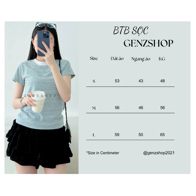 Áo Thun Sọc Ngang Form Babytee  Màu Trung Tính Áo Form Vừa  BBT26 | BigBuy360 - bigbuy360.vn
