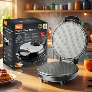 ⚡Máy nướng kẹp làm bánh 2 mặt : Torsom TS-2168 + RAF ,  nướng bánh mì làm ốc quế kẹp sandwich làm trứng cuộn