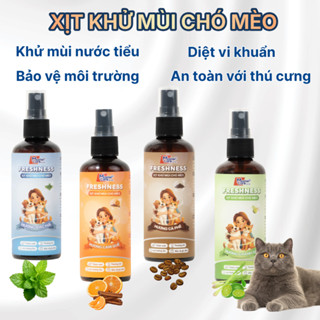 Xịt Khử Mùi Nước Tiểu Chó Mèo Diệt Khuẩn Khử Mùi Chậu Cát Hôi