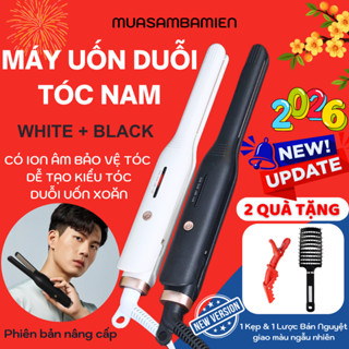 Máy uốn tóc nam, máy tạo kiểu tóc cho nam 2 in1, ép side tóc nam đa năng, máy duỗi tóc mini B128