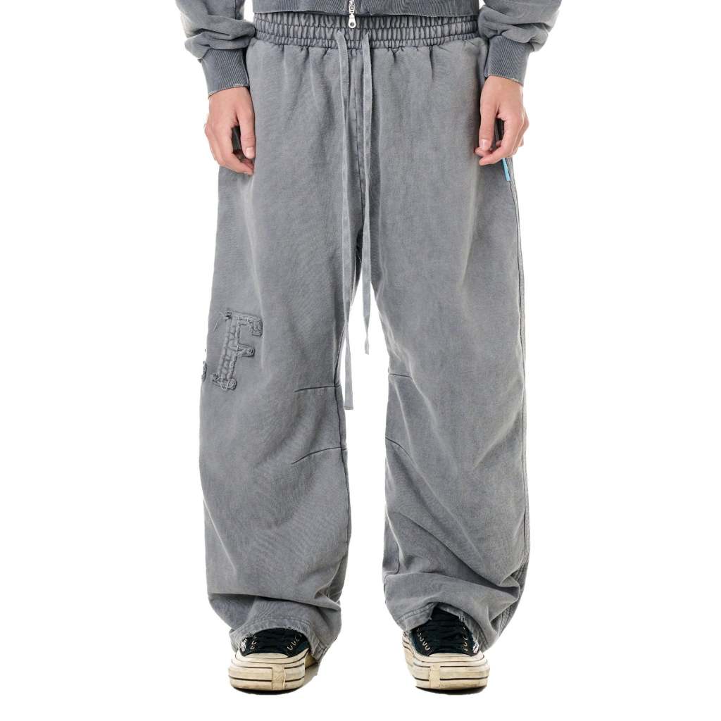 QUẦN "ALFAER" FLOCK WASHED SWEATPANTS