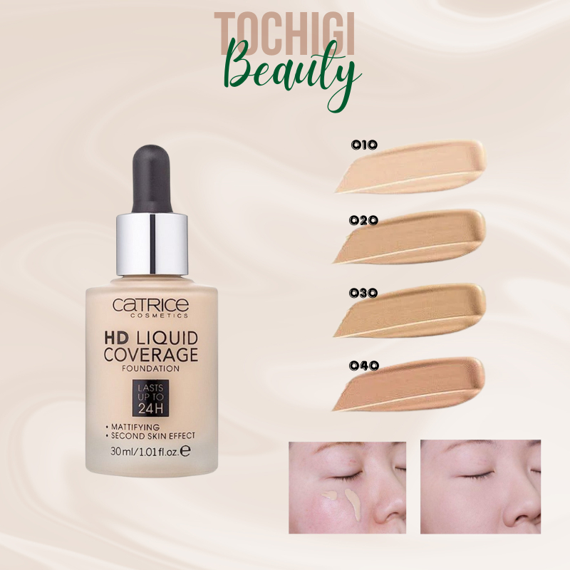 Kem Nền Catrice HD Liquid Coverage Foundation 30ml