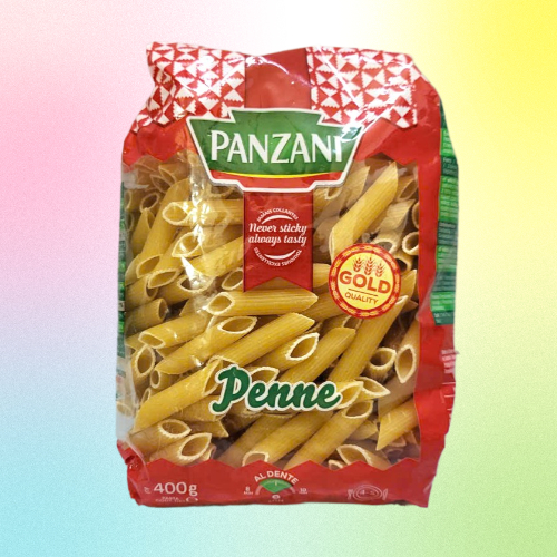 Gói PENNE 400g --- NUI ỐNG XÉO PANZANI Penne Rigate Pasta