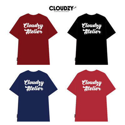 Áo thun hè local brand CLOUDZY form oversize streetwear 100% cotton 250GSM dày dặn áo phông ATELIER
