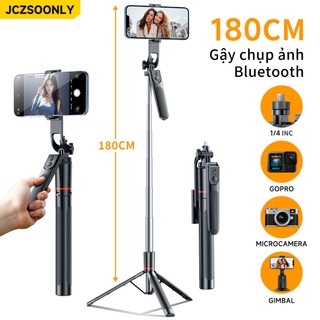 Đế chụp ảnh selfie H58-7 Gậy chụp ảnh selfie nhôm 4 trục với nút bấm đa chức năng