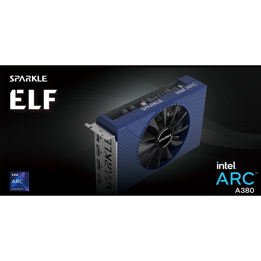 vga SPARKLE Intel® Arc™ A380 ELF, 6GB GDDR6
