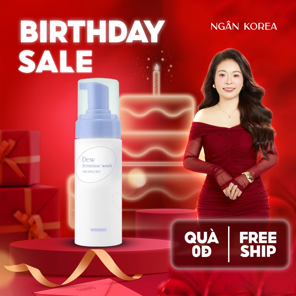 Dung dịch vệ sinh phụ nữ Seedbee 150ml