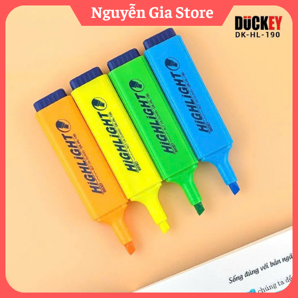 2 Chiếc Bút nhớ - Bút Nhớ Dòng Duckey Highlight DK-HL-190 thương hiệu Duckey Việt Nam