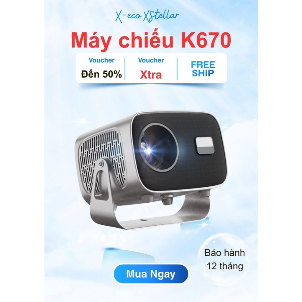 Máy Chiếu KAW K670 - Máy Chiếu Gia Đình, Xem Phim, Học Tập, Giải Trí Tại Nhà