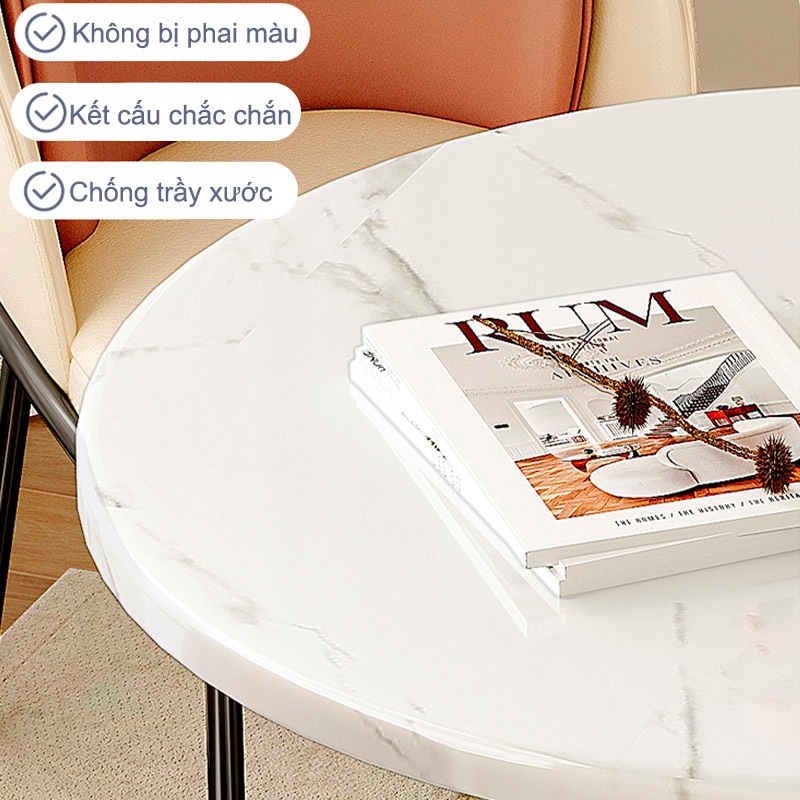 ALOVE Bàn Tròn Phong Cách Bắc Âu Bàn Họp Đơn Giản Bàn Cà Phê Bàn Trà Phòng Khách Bàn Sofa | BigBuy360 - bigbuy360.vn