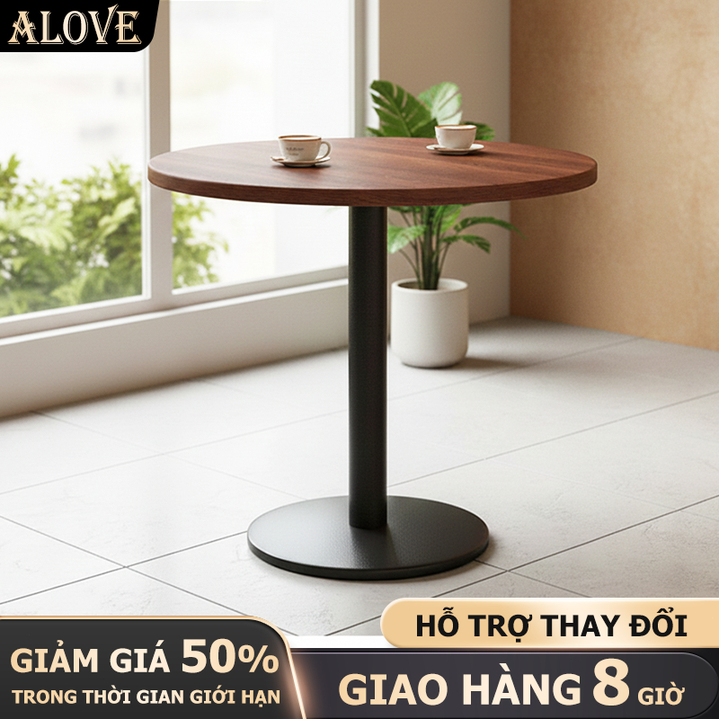ALOVE Bàn Tròn Phong Cách Bắc Âu Bàn Họp Đơn Giản Bàn Cà Phê Bàn Trà Phòng Khách Bàn Sofa | BigBuy360 - bigbuy360.vn