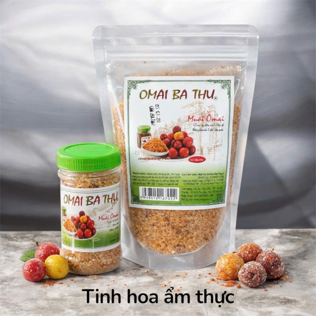 Muối ớt Ô mai Ba Thu siêu ngon