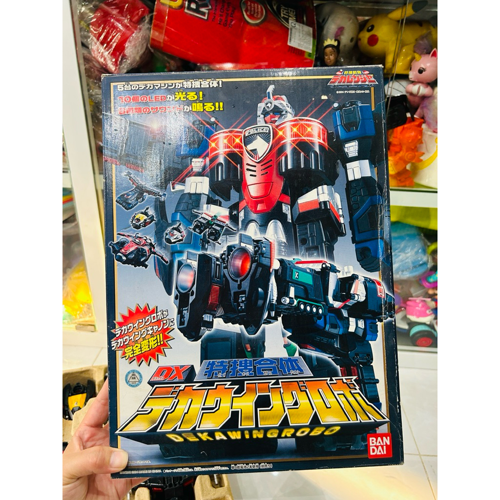 Đồ chơi siêu nhân Robo SPD Deka Wing Bandai