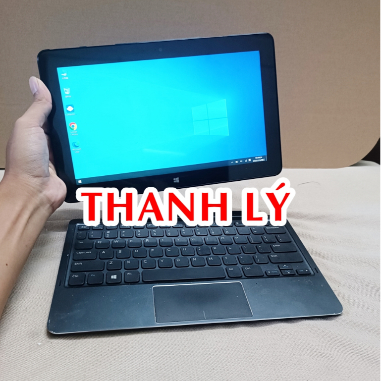 [Thanh lý] Laptop 2 in 1 dell venue 10 core i5 ram 8GB SSD 256GB vỏ xấu