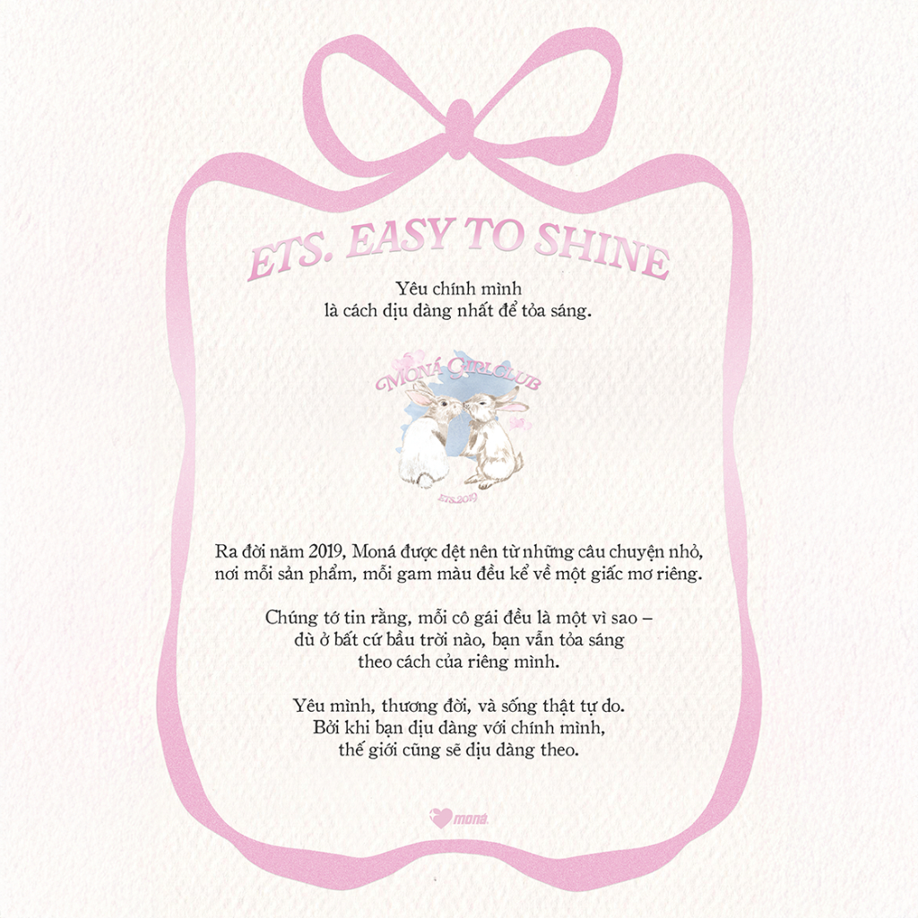 Áo thun nữ MONÁ áo form rộng trễ vai hoạ tiết chấm bi in thỏ - LOVELY TOP | BigBuy360 - bigbuy360.vn