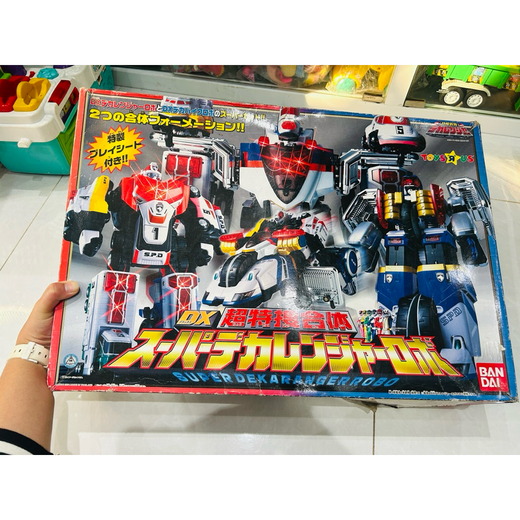 Đồ chơi siêu nhân Robo Tokusou Sentai Dekaranger SPD DEKAROBO & DEKABIKE SET