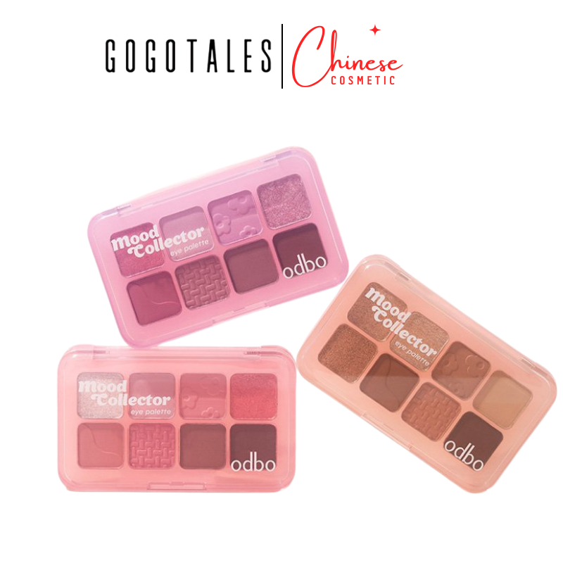 Bảng Phấn Mắt Má Hồng ODBO Mood Collector OD2030 Make Up Chuyên Nghiệp Phù Hợp Mọi Tone Make Up