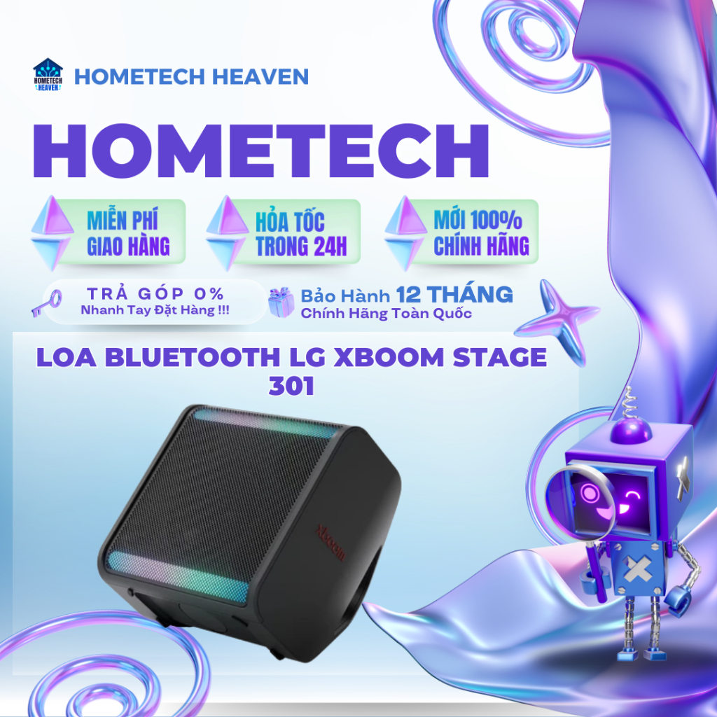 STAGE 301 - Loa Bluetooth LG xboom Stage 301 - CHÍNH HÃNG