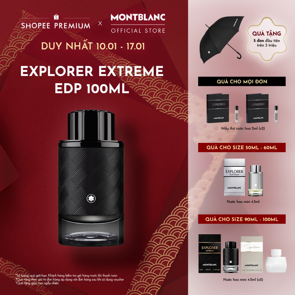 Nước hoa nam Montblanc Explorer Extreme Parfum 100ml