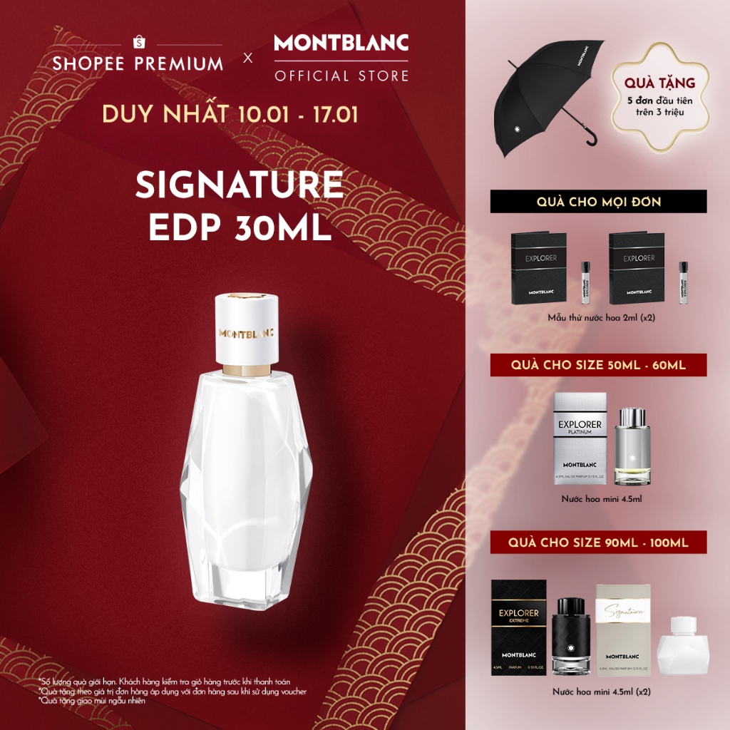 Nước hoa nữ Montblanc Signature EDP 30ml