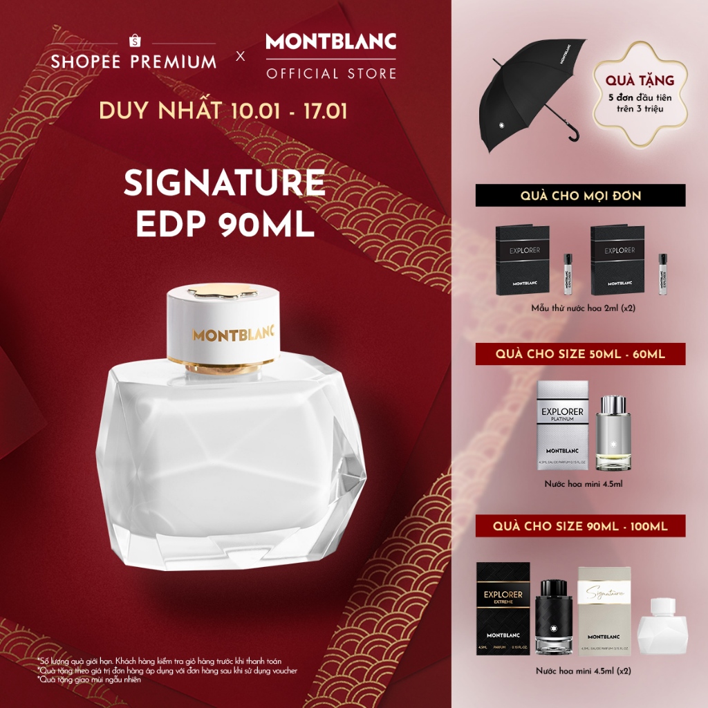 Nước hoa nữ Montblanc Signature EDP 90ml