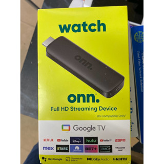 Onn Google TV Stick Chính Hãng – Biến TV Thường Thành Smart TV | Chứng Nhận Google | Remote Bluetooth Tìm Kiếm Giọng Nói