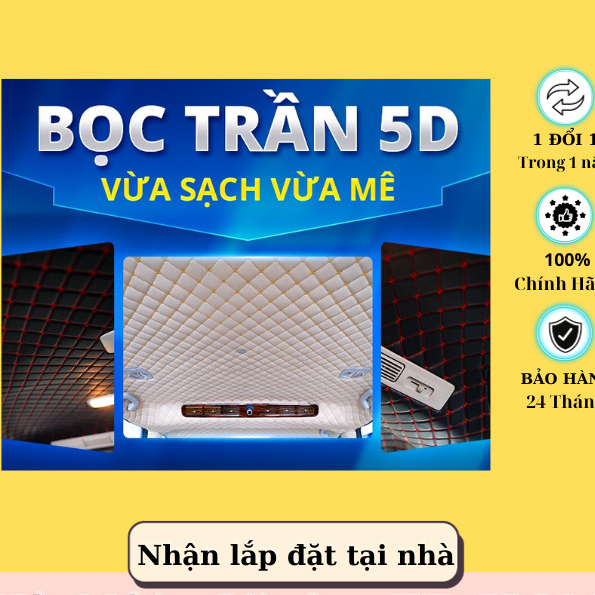 Bọc trần 5D, 6D cho ô tô