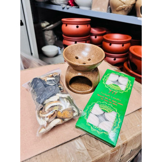 bếp đốt bồ kết hàng bát tràng siêu bền không vỡ bếp bí