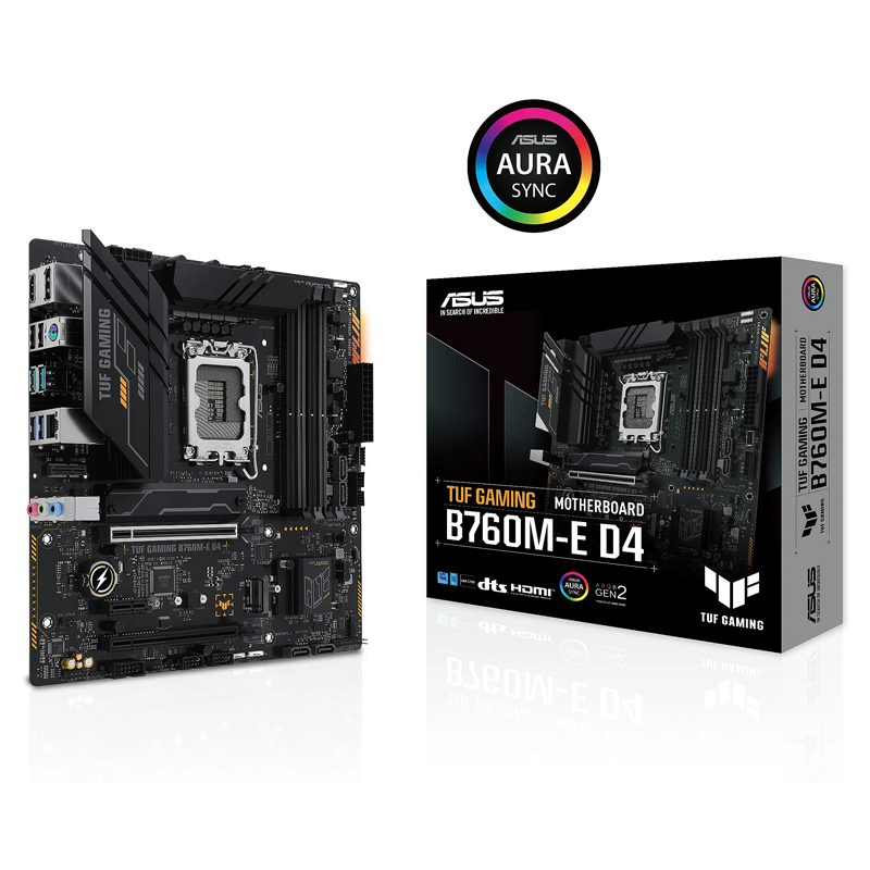Mainboard Asus TUF Gaming B760M-E DDR4 – Hàng Chính Hãng, Bảo Hành 36 Tháng