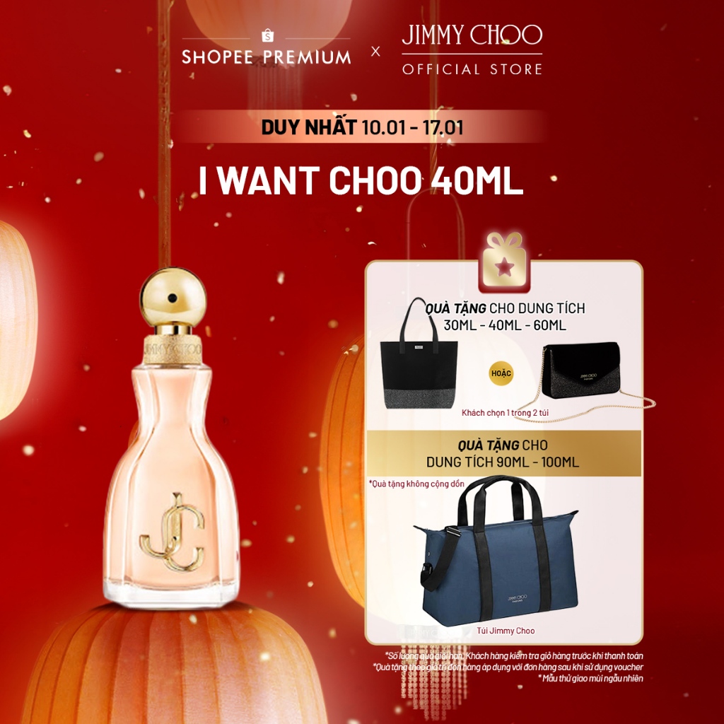 Nước hoa nữ Jimmy Choo I Want Choo EDP 40ml