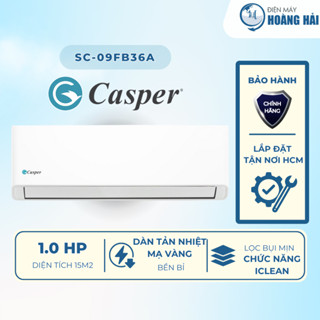 SC-09FB36A | SC-12FB36A | Máy Lạnh Casper 1 HP SC-09FB36A | 1.5HP SC12FB36A | Chính Hãng 100%