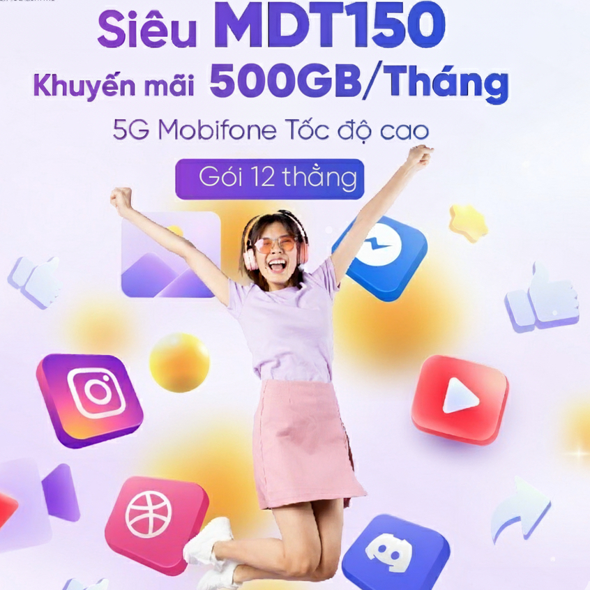SIM ❤DATA❤ (Có eSIM) Sim 4G 5G SIÊU RẺ MDT350/MDT250A u1500 12MDT150 Trọn Gói 1 Năm KHÔNG NẠP TIỀN M