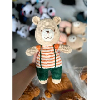 Gấu bông bằng len đan móc handmade (không nón)